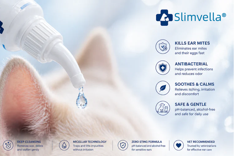✅ Official store: Slimvella™ Chamomile & Calendula Gentle Ear Rinse