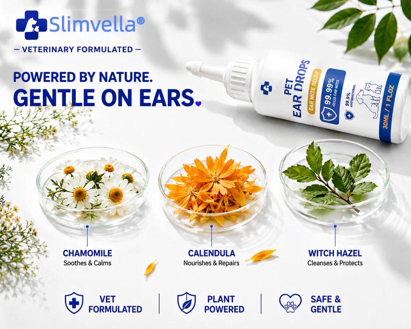 ✅ Official store: Slimvella™ Chamomile & Calendula Gentle Ear Rinse