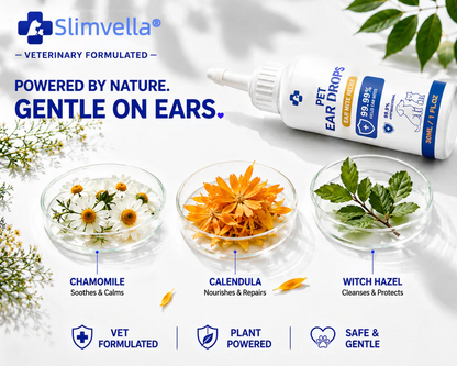 ✅ Official store: Slimvella™ Chamomile & Calendula Gentle Ear Rinse