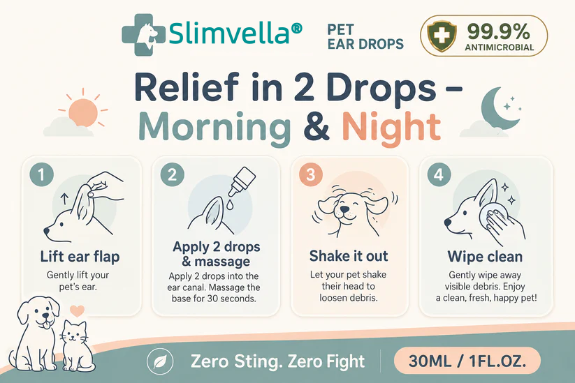 ✅ Official store: Slimvella™ Chamomile & Calendula Gentle Ear Rinse