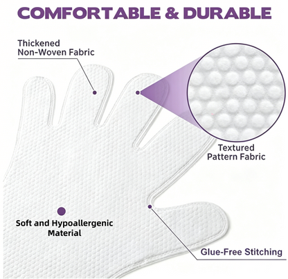 No-Rinse Odor-Neutralizing Pet Cleaning Gloves