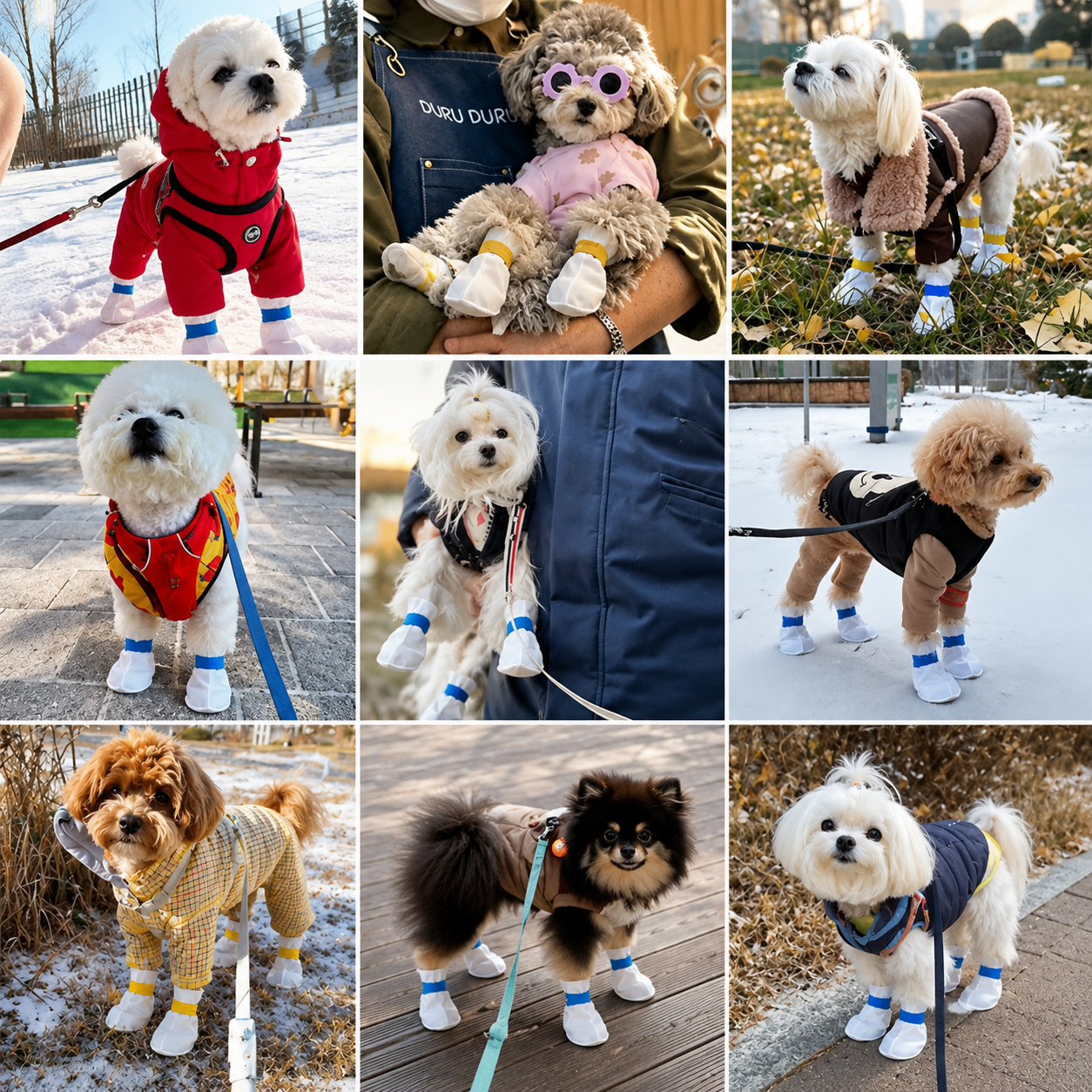 Disposable Pet Shoes | Waterproof Disposable Paw Boot Covers