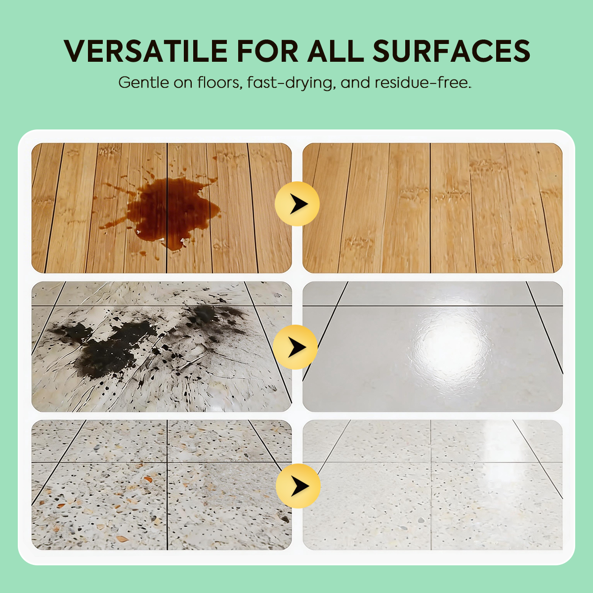 Floor Cleaning Expert | Efficient Floor Cleaning Tablets: Multi-Surface Solution (Lemon Scent)
