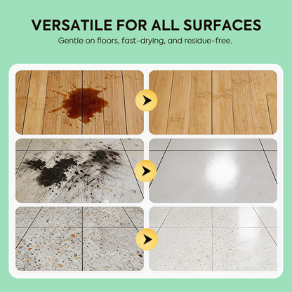 Floor Cleaning Expert | Efficient Floor Cleaning Tablets: Multi-Surface Solution (Lemon Scent)