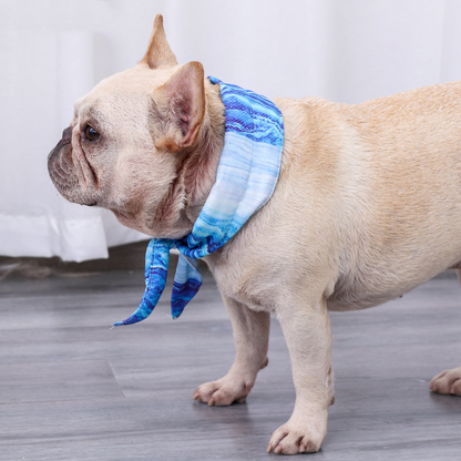 Instant Cooling Pet Collar – Summer Ice Gel Bib for Dogs