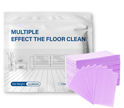 Great Value Cleaning Pack | 60-Pieces Multi-Effect Floor Cleaning Sheets