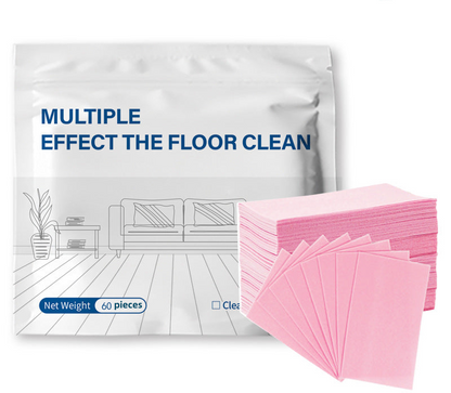 Great Value Cleaning Pack | 60-Pieces Multi-Effect Floor Cleaning Sheets